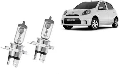 Auto Kite Head Lamp Bulb For - Micra Active Headlight Car Halogen for Nissan (12 V, 100 W)