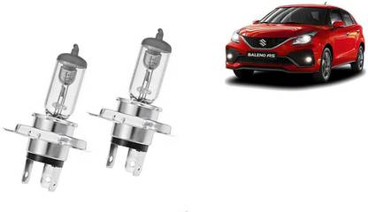 Auto Kite OSR115 - H4 Ultra Lite Yellow High Beam Halogen Head Lamp Bulb For - Baleno RS 2019 Headlight Car Halogen for Maruti Suzuki (12 V, 100 W)