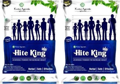 Kaahan Ayurveda's Hite King Ayurvedic Powder For Increase Height 120g PACK OF 2