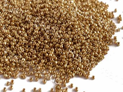 FASHION CLUSTER Uni Gold Round Seed Beads/Glass Seed Beads