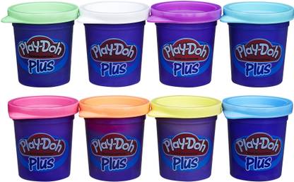 PLAY-DOH Plus 8-Pack Variety of Non-Toxic Colors for Decorating