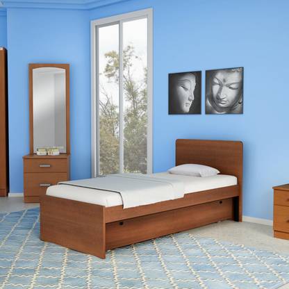 Godrej Interio Adria Engineered Wood Single Drawer Bed