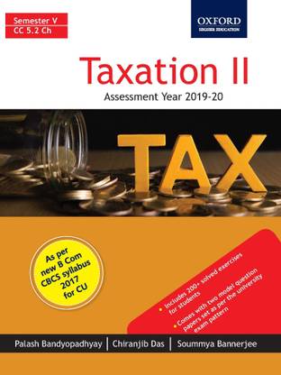 Taxation II Assessment Year 2019-20 1 Edition
