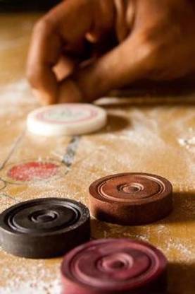 Carrom Karrom Strike and Pocket Table Game Journal