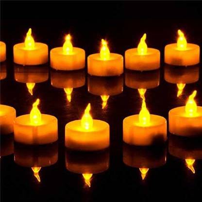 Raienterprises Realistic Flameless Candles Candle