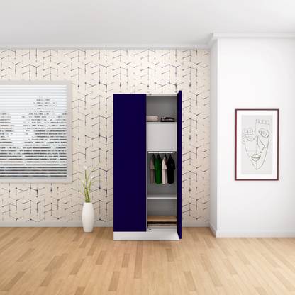 Godrej Interio Slimline 2 Door With Locker Metal Almirah