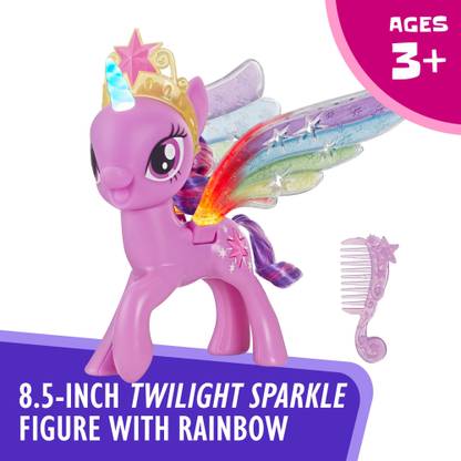 MY LITTLE PONY Rainbow Wings Twilight Sparkle - Figure with Lights and Moving Wings