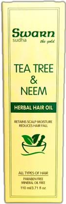 swarn sudha Hair Fall & Hair Growth Ayurvedic Formula with T tree oil Hair Oil