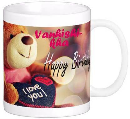 GNS Vanhishikha Love Romantic Birthday Quotes 73 Ceramic Coffee Mug