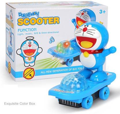 KIDACIOUS DORAEMON SCOOTER RUNNING ON SKATEBOARD TOY