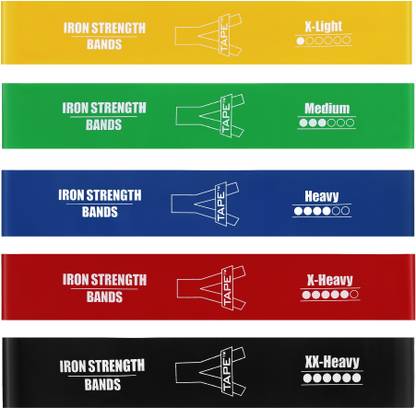 Agam A-Tape 5 Level Resistance Loop Band (Set of 5) Resistance Tube