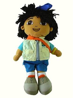 Go Diego Go 13In Plush Stuffed Animal Backpack