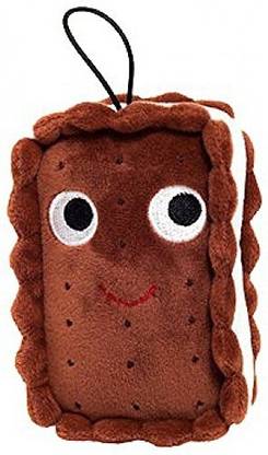 Yummy World Small 4 Sandy Ice Cream Sandwich Designer Plush  - 30 cm