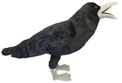 Adore Plush Company Adore 18 Standing Shadow The Raven Crow Bird Plush  - 16 cm