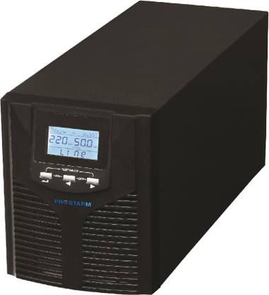 PROSTARM PM-900 PRO 1 kVA 240 V Online/double-conversion Rack-mount Model UPS with Overload Protection with Digital Display 2 Outlet Plugs