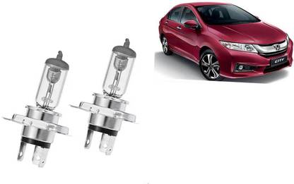 Auto Kite OSR43 - H4 Ultra Lite Yellow High Beam Halogen Head Lamp Bulb For - City Ivtec 2016 Headlight Car Halogen for Honda (12 V, 100 W)