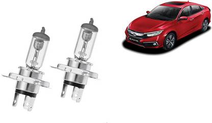 Auto Kite Head Lamp Bulb For - Civic 2019 Headlight Car Halogen for Honda (12 V, 100 W)