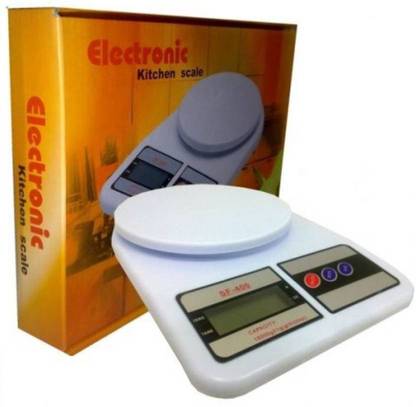 eWAVE Electronic Digital 10 Kg Weight Scale Lcd Kitchen Weight Scale Machine Measure for measuring fruits,Spice,Food,Vegetable And More (Sf-400) Weighing Scale