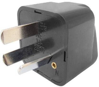 Gadget-Wagon 3 pin 10 A India to Australia Converter plug Worldwide Adaptor