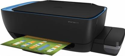 HP Ink tank 319 all in one Multi-function Color Ink Tank Printer (Color Page Cost: 20 Paise | Black Page Cost: 10 Paise)