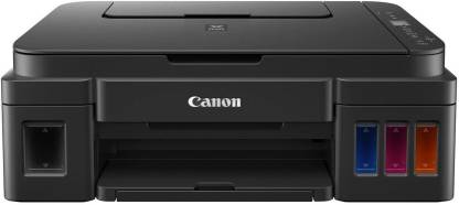 Canon Pixma ink efficient G2010 Multi-function Color Ink Tank Printer (Color Page Cost: 0.21 Rs. | Black Page Cost: 0.09 Rs.)