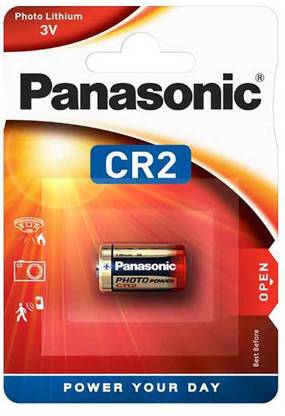 Panasonic CR2 Photo Lithium 3V  Battery