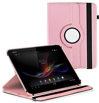 TGK Flip Cover for Sony Xperia Tablet 10-10.1 inch/ Rotating Leather Stand Case