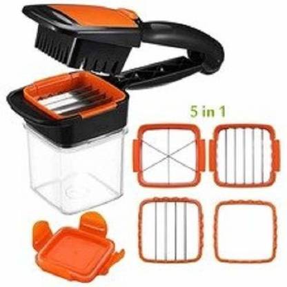 NOHUNT NICER DICER QUICK WITH SHARP BLADES AND KNIFE Vegetable & Fruit Slicer