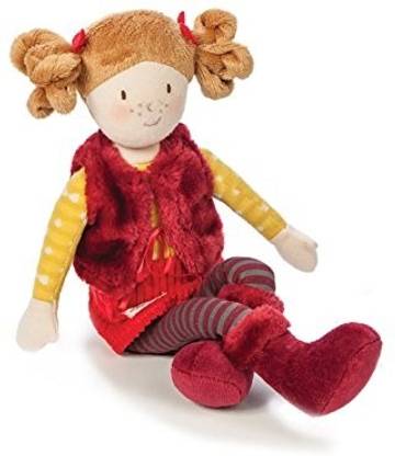 Ragtales Ruby Rag Doll Soft Toy. Red
