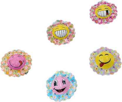 One Personal Care Emoji Emoticons Inspired Pretty Mini Hat Barrettes For Babies Hair Accessory Set