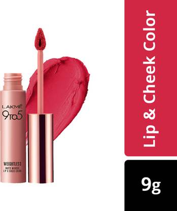 Lakmé 9 to 5 Weightless Mousse Lip & Cheek Color