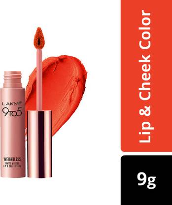 Lakmé 9 to 5 Weightless Mousse Lip & Cheek Color