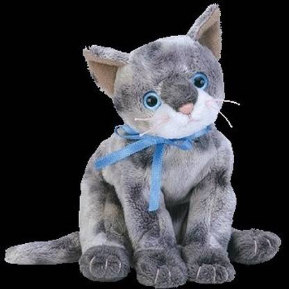 TY Beanie Baby Frisco The Gray Cat  - 30 cm