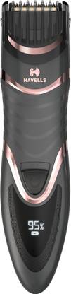 HAVELLS BT9010 Fully Waterproof Trimmer 120 mins  Runtime 20 Length Settings