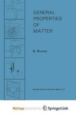 General Properties of Matter