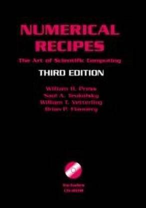 Numerical Recipes with Source Code CD-ROM 3rd Edition