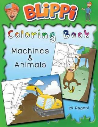 Blippi Coloring Book