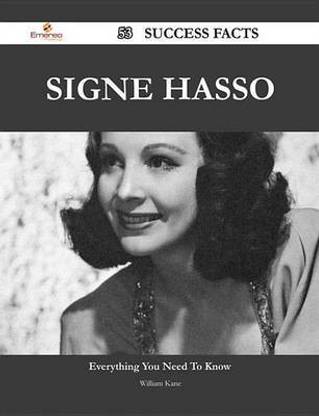 Signe Hasso 53 Success Facts - Everything You Need to Know about Signe Hasso