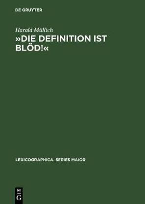 ?Die Definition Ist Bl?d!?