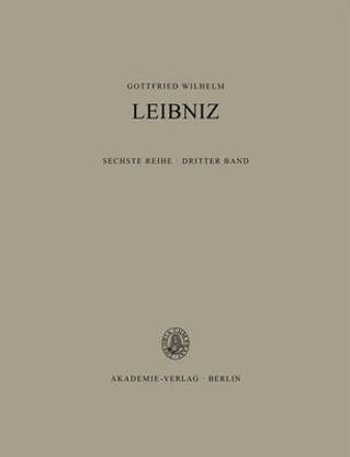 Saemtliche Schriften Und Briefe: Philosophische Schriften, 3: 1672-1676 6