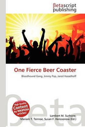 One Fierce Beer Coaster