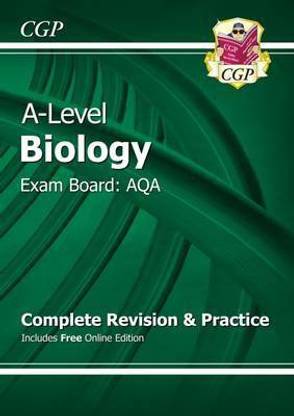 A-Level Biology: AQA Year 1 & 2 Complete Revision & Practice with Online Edition