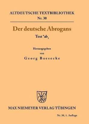 Der Deutsche Abrogans