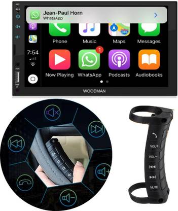 WOODMAN SAYi Pro Car Play & Android Auto With Voice Control & Wireless Steering Wheel Control Car Stereo