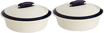 DURGA TRADERS Pack of 2 Serve Casserole Set