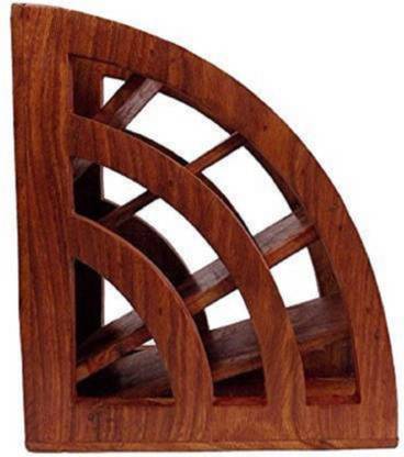 US HANDICRAFTS 5 Compartments wooden remote stand