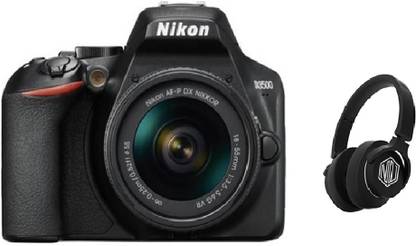 NIKON D3500 DSLR Camera AF-P DX NIKKOR 18-55mm (With Starboy Headphone) DSLR Camera AF-P DX NIKKOR 18-55mm f/3.5-5.6G VR