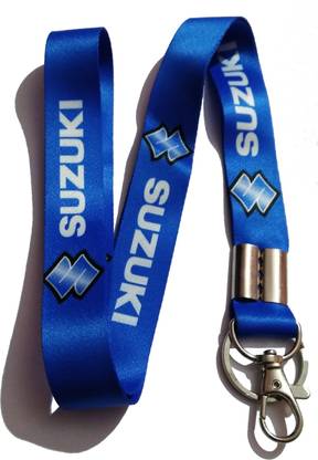 SUZUKI id tag Lanyard Id Card Holder Fabric Keychain Hook Lanyard