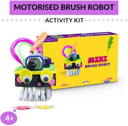 Be Cre8v STEM motorised brush robot
