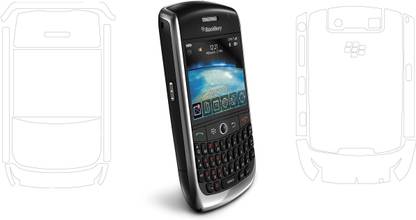 Mudshi Front and Back Screen Guard for Blackberry 8900 (Curve 8900, Curve 8910)